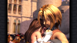 Garnet leaps into Zidane’s arms a year after the final battle